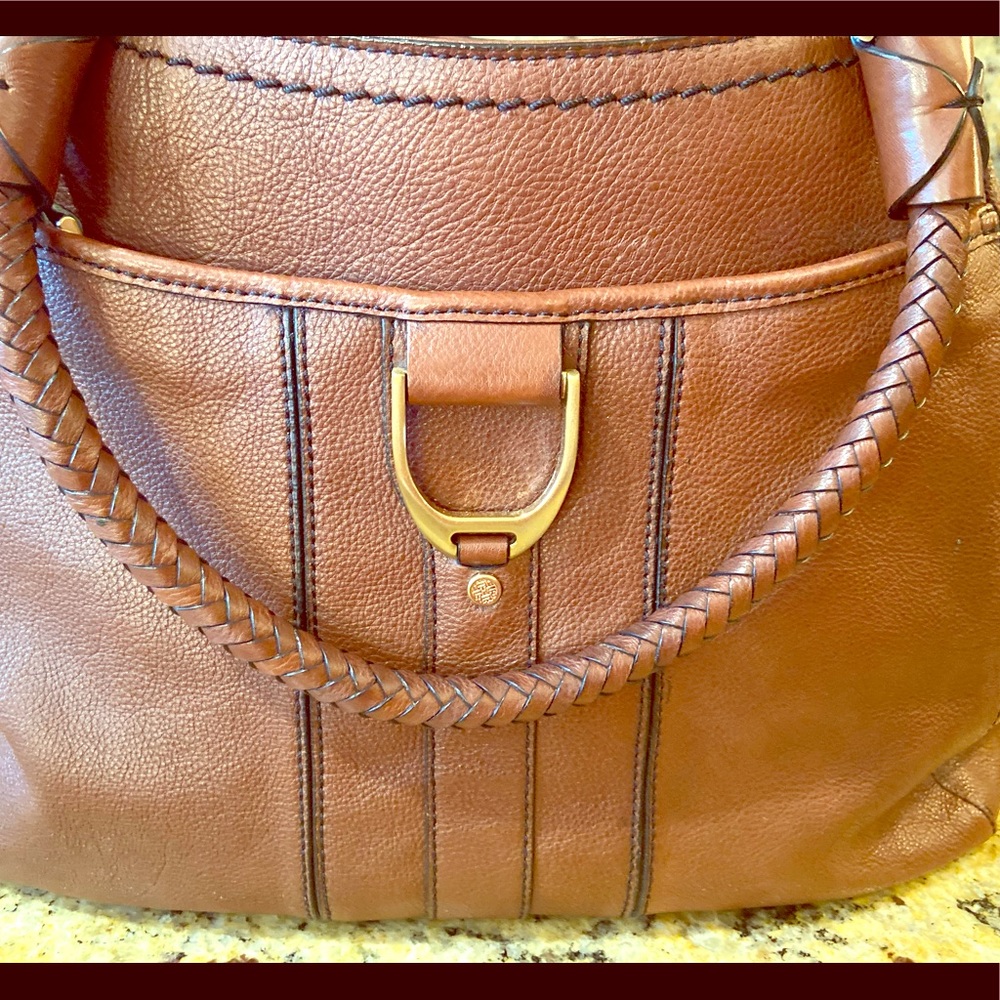 Cole Haan Pebbled leather Shoulder Handbag